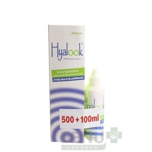 Hyalook Multipurpose solution 500 ml +100 ml zadarmo 500ml+100ml zdarma