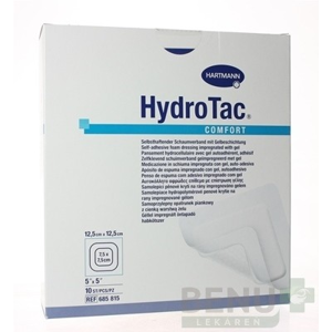 HydroTac Comfort - krytie na rany penové hydropol. (12,5x12,5 cm) 1x10 ks 1x10ks
