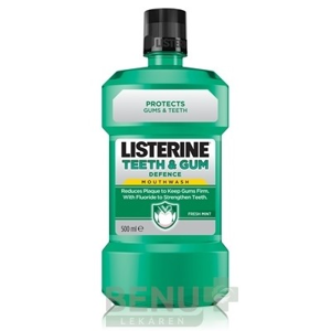 LISTERINE TEETH & GUM DEFENCE Fresh mint 1x500 ml 500ml