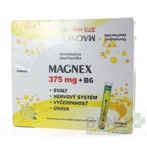 Vitabalans MAGNEX 375 mg + B6 effervescent DISPLEJ tbl eff 20 x 12