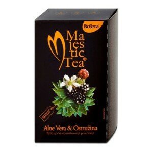 BIOGENA Majestic tea aloe vera & ostružina 20 x 2,5 g