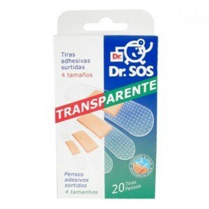 Dr. SOS Transparent náplasť 1x20 ks 20ks