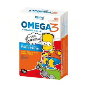 Revital OMEGA 3 + VITAMÍNY D3 + E The Simpsons cps mld 1x60