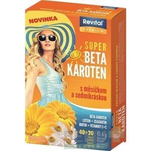 Revital PREMIUM SUPER BETA-KAROTÉN 40+20tbl