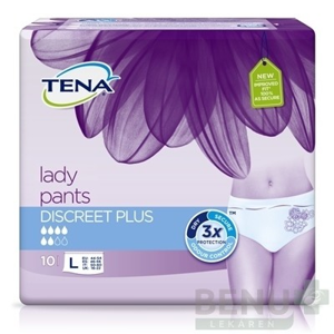TENA Lady pants DISCREET PLUS LARGE 10ks
