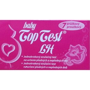BABY TOP Test LH ovulačný 7 prúžkový 7 kusov