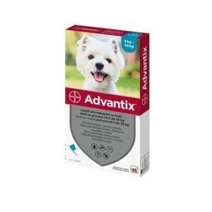 Advantix Spot-on pre psy od 4 do 10 kg 1x1ml