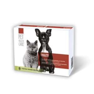 PET HEALTH CARE PARAZYX tablety pre psov do 15 kg a mačky 22 ks
