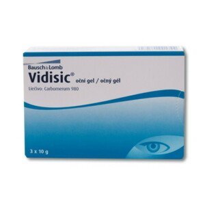 VIDISIC 3x10 g gel oph 3x10g
