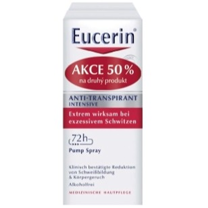 Eucerin Deo Intenzívny antiperspirant sprej 2x30 ml 2x30 ml