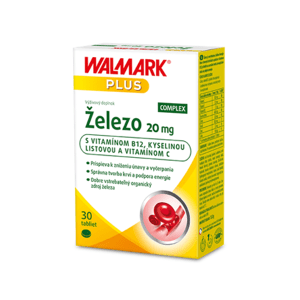 WALMARK Železo COMPLEX 20 mg (inov. obal 2019) tbl 1x30 ks tbl 30