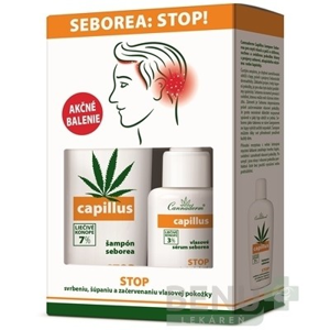 CANNADERM Capillus šampón 150 ml + sérum seborea 40 ml