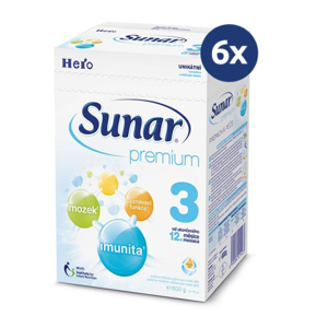 Sunar Premium 3 600g - balenie 6 ks
