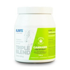 Alavis triple blend extra silny + cannabis CBD extrakt 1x700 g