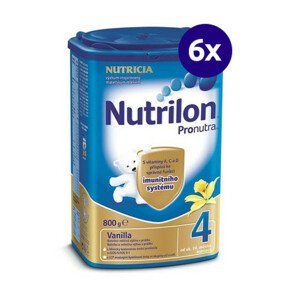 NUTRILON 4 Pronutra vanilla 800 g - balenie 6 ks