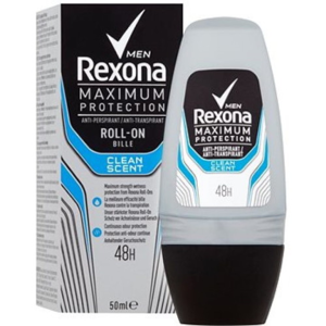 Rexona Men MAXIMUM PROTECTION clean scent roll on anti-perspirant 50 ml
