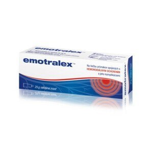 EMOTRALEX Rektálna masť 25 g