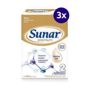 SUNAR Premium 2 600 g - balenie 3 ks