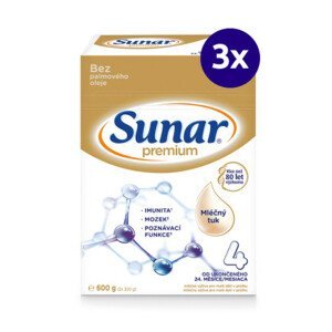 SUNAR Premium 4 600 g - balenie 3 ks