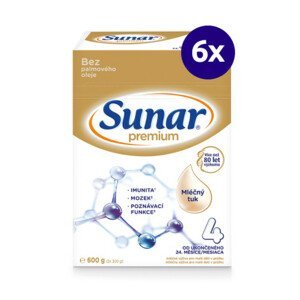 SUNAR Premium 4 600 g - balenie 6 ks