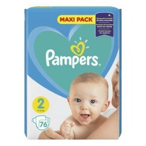 PAMPERS Baby maxi pack 2 Mini 76 kusov