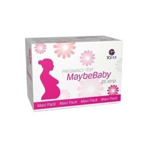 MAYBEBABY Strip maxi pack tehotenský test 25 kusov