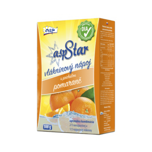 ASP Star práškový vlákninový nápoj, príchuť pomaranč 300 g