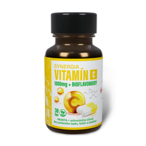 SYNERGIA Vitamín C 1000 mg + bioflavonoidy 30 kapsúl