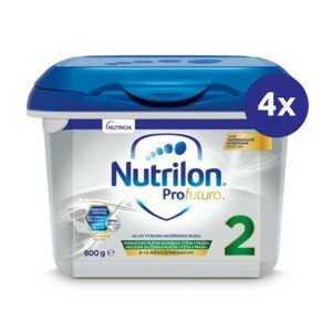NUTRILON 2 ProFutura 800 g - balenie 4 ks