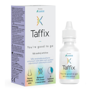 TAFFIX Nosový práškový sprej 1 g