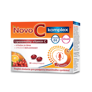 NOVO C PLUS Lipozomálny vitamín C 30 kapsúl