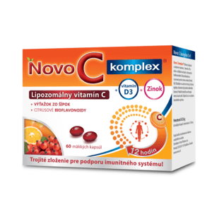 NOVO C plus lipozomálny vitamín C 60 kapsúl