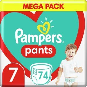 Pampers Pants S7, (17+) kg, 1 x 74 ks