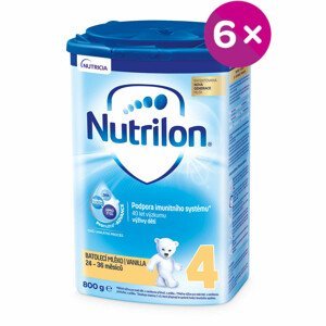 Nutrilon 4 Pronutra Vanilka 800g Akcia 5+1ks zdarma 6 x 800 g