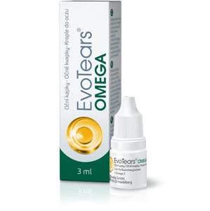 EvoTears Omega oční kapky 3 ml