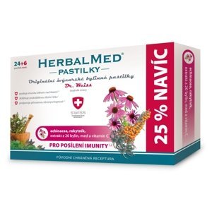 HerbalMed PASTILKY pre posilnenie imunity - Dr.W. 30 pastiliek