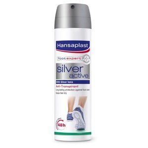Hansaplast Silver active Antiperspirant sprej na nohy 150 ml