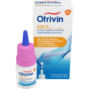 Otrivin nosové kvapky pre deti na upchatý nos 10 ml
