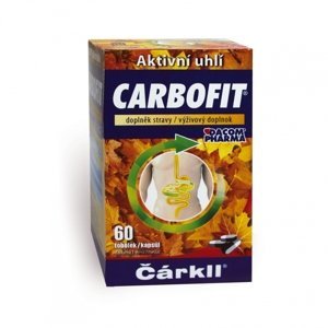 Carbofit Čárkll 60 kapsúl