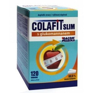 Colafit SLIM s glukomananom 120 mäkkých kapsúl