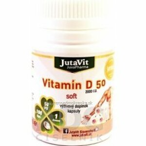 Jutavit Vitamín D3 50, 100 kapsúl