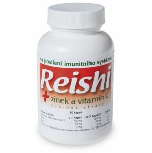 Naturvita Reishi + zinok a vitamín C 60 kapsúl