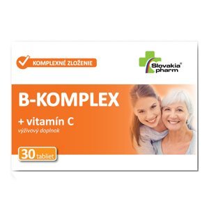 Slovakiapharm B-komplex + vitamín C 30 tabliet