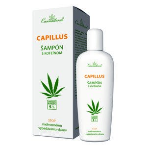 Cannaderm Capillus šampón s kofeínom 150 ml