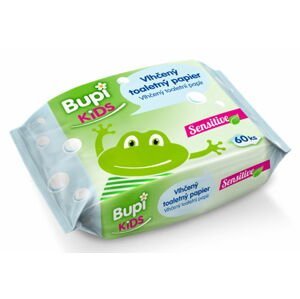 Bupi KIDS Vlhčený toaletný papier Sensitive 60 ks
