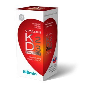 Biomin VITAMIN K2 + D3 PROTECT 30 kapsúl