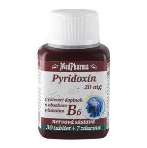 MedPharma Pyridoxín 20 mg 37 tabliet