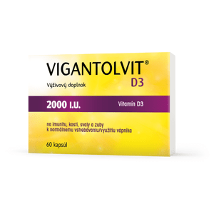 Vigantolvit D3 2000 IU 60 kapsúl