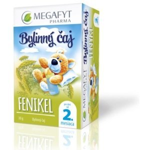 Megafyt Bylinný čaj FENIKEL pre deti od 2. mesiaca vrecúška 20 x 1.5 g