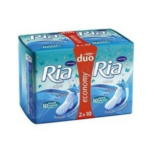 Ria Ultra Silk normal PLUS DUOPACK hygienické vložky 2 x 10 ks